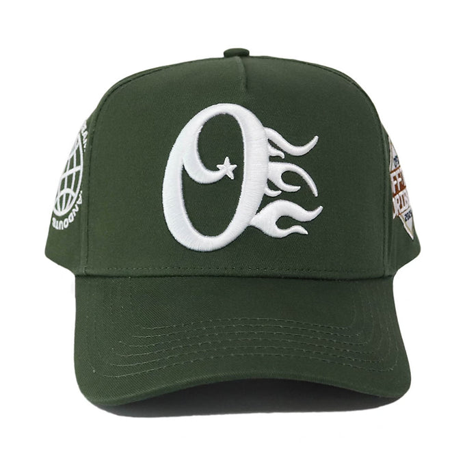 Military Green OTD Sunflare Staple Hat